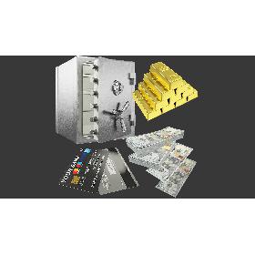 Money and Gold and Safe Collection V2 3D